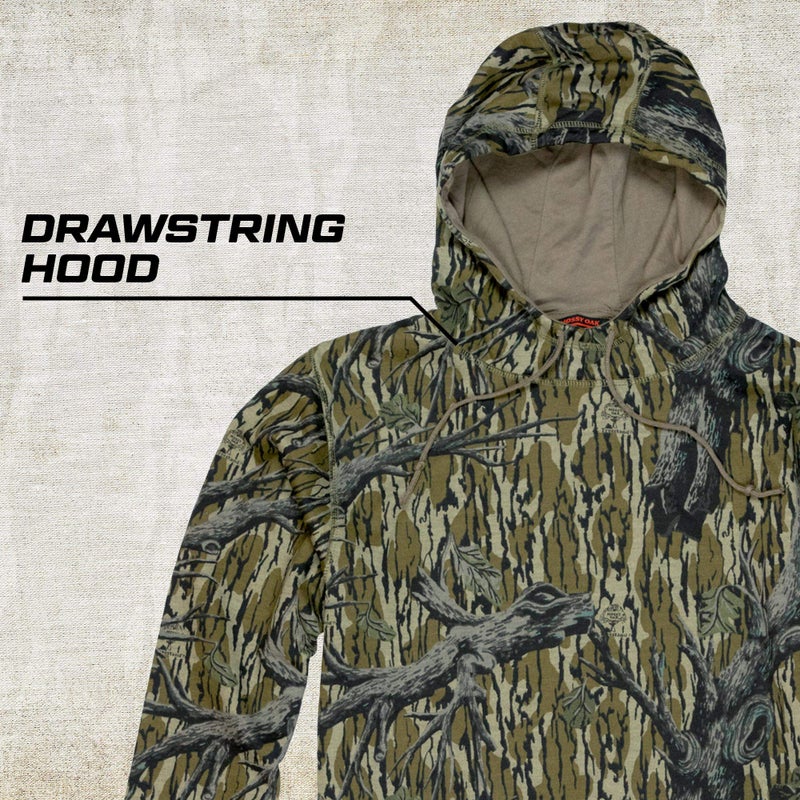 Mossy Oak Mens Camo Hoodie for Men Vintage - Image 5